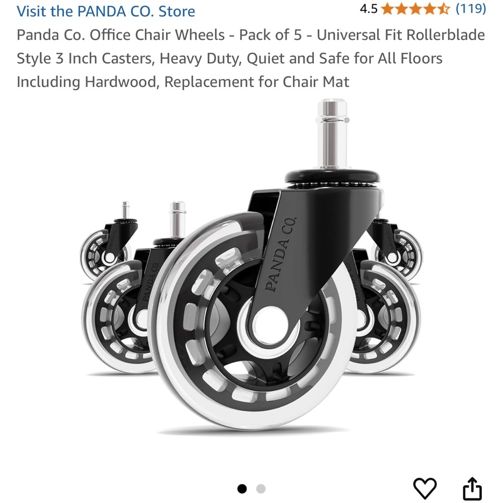 rollerblade office chair wheels replacement.